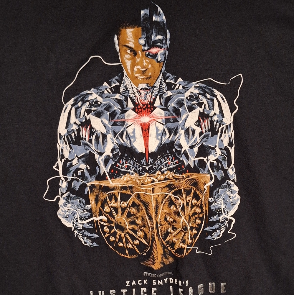 Justice League Cyborg shirt